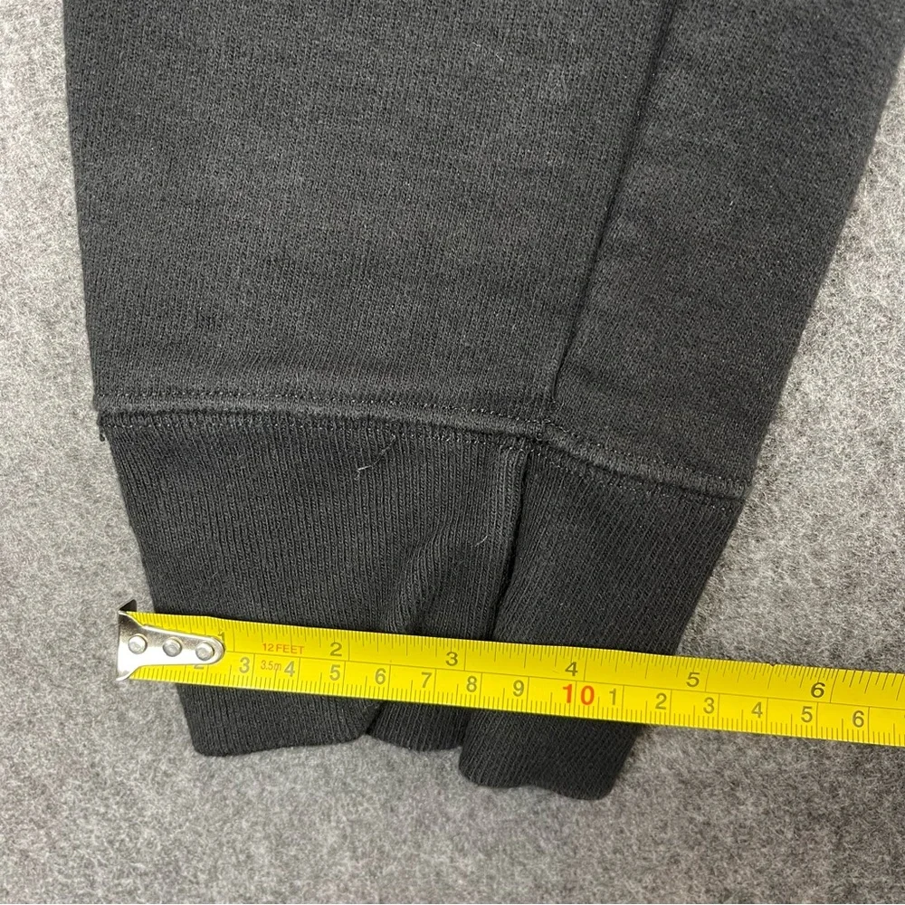 Vintage Champion Sweatpants Mens Medium Black Big Logo Reverse Weave 90s Y2K